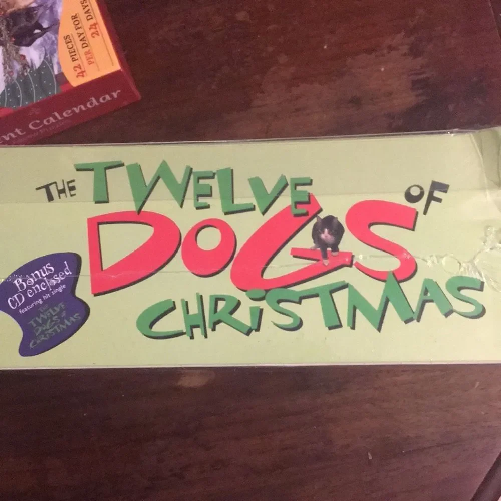 Twelve Dogs of Christmas gift set